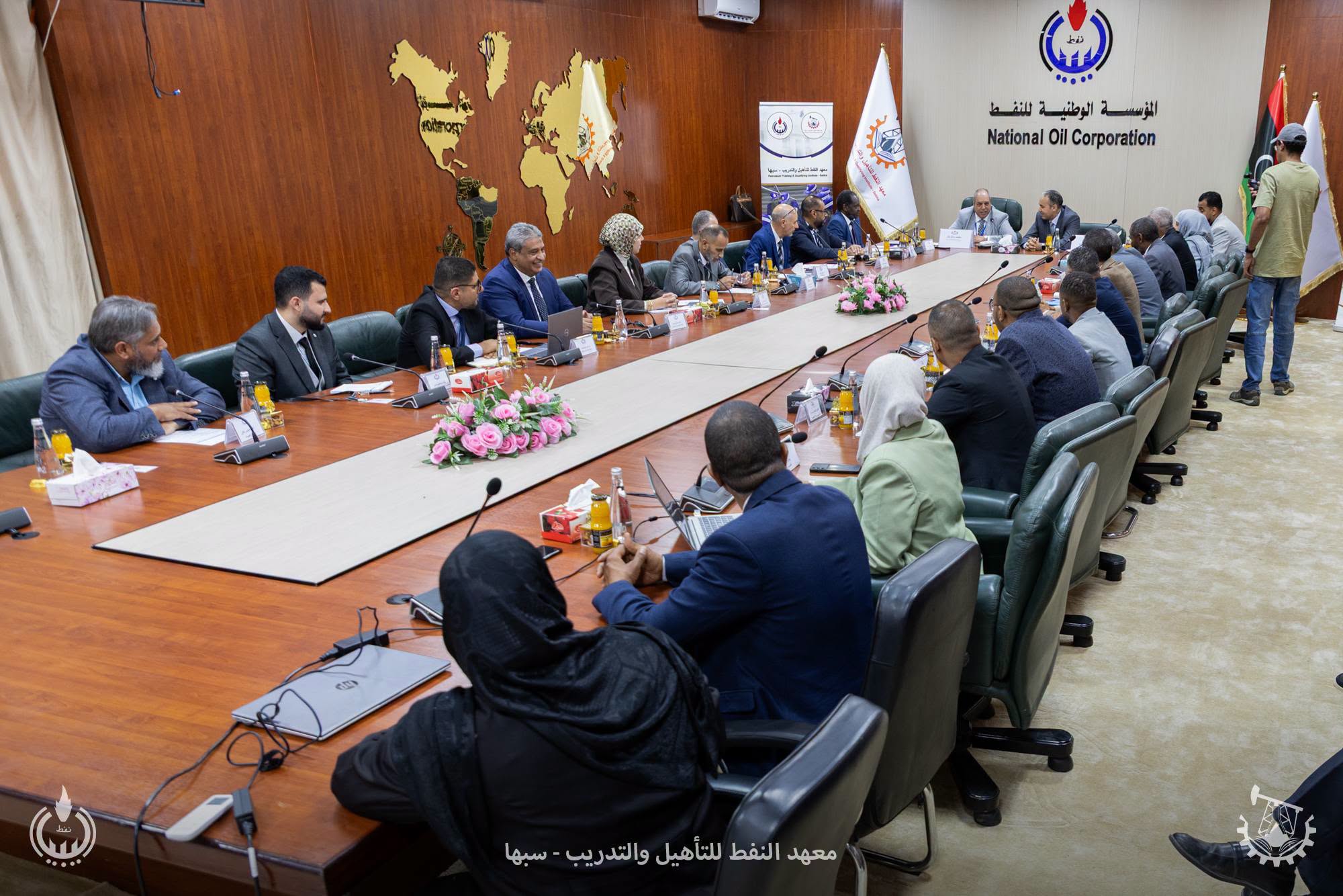 معهد سبها للتأهيل والتدريب يستعرض نشاطه وخططه المستقبلية